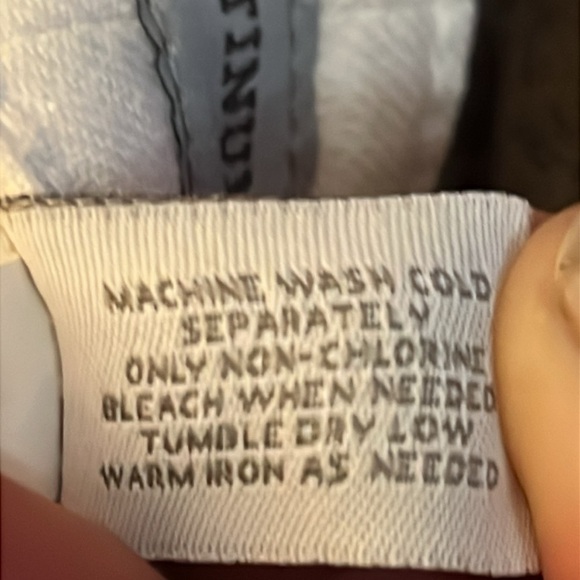 Chicos platinum Denim Women’s Jeans White Sz 1/M/8 regular stretch Spring Ankle - Picture 10 of 10